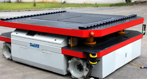 思爾特首臺重載全向AGV面世