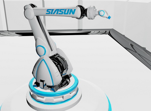 中國首款玻璃幕墻清潔機器人問世