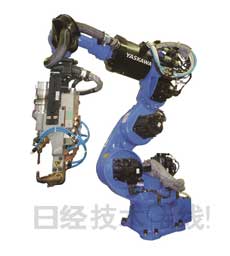 安川電機推出車身點焊專用7軸機器人，采用新型機械臂構造