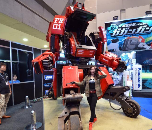 美日巨型機器人大戰熱血上演