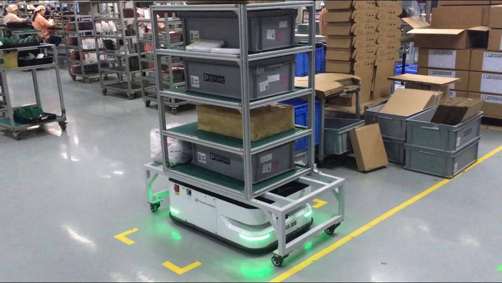 3C行業(yè)打頭陣，激光導航AGV規(guī)?；涞爻醅F(xiàn)