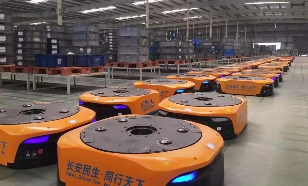 長安民生汽車零部件物流無人倉 揀選效率提升85%