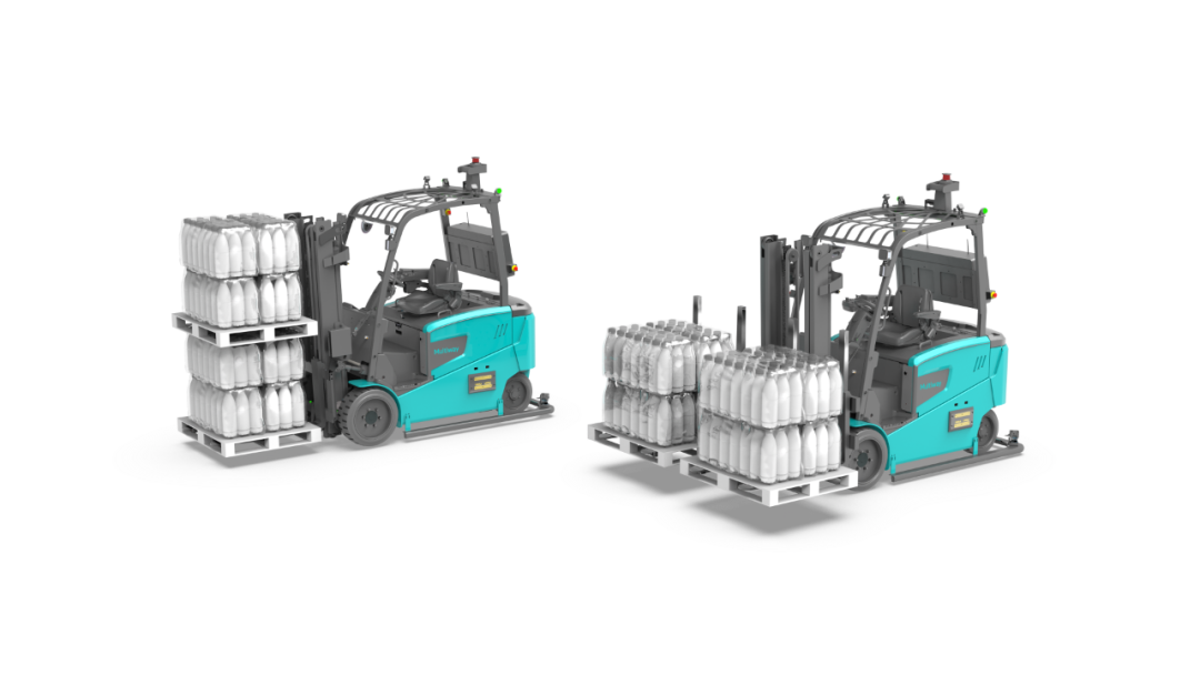 六大場景全面突破！勱微E系列平衡重式無人叉車開啟工業搬運新范式